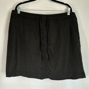 Love & Legend Black Mini Skort Skirt Size 16